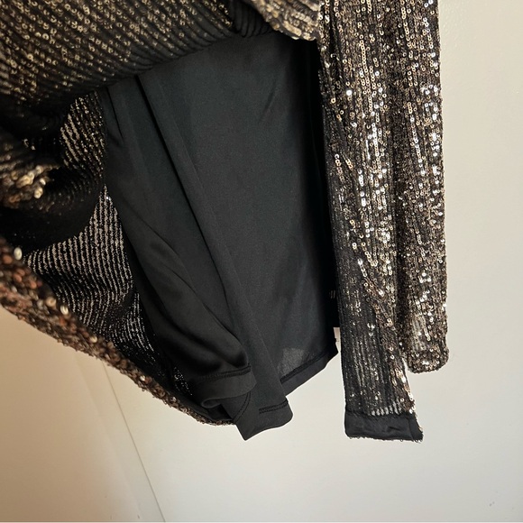 Taylor Sequins Slit Midi Dress - Picture 2 of 6